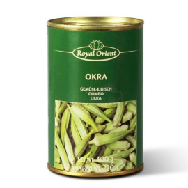 Okra in salted water